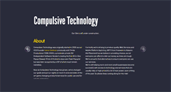 Desktop Screenshot of compulsivetech.biz
